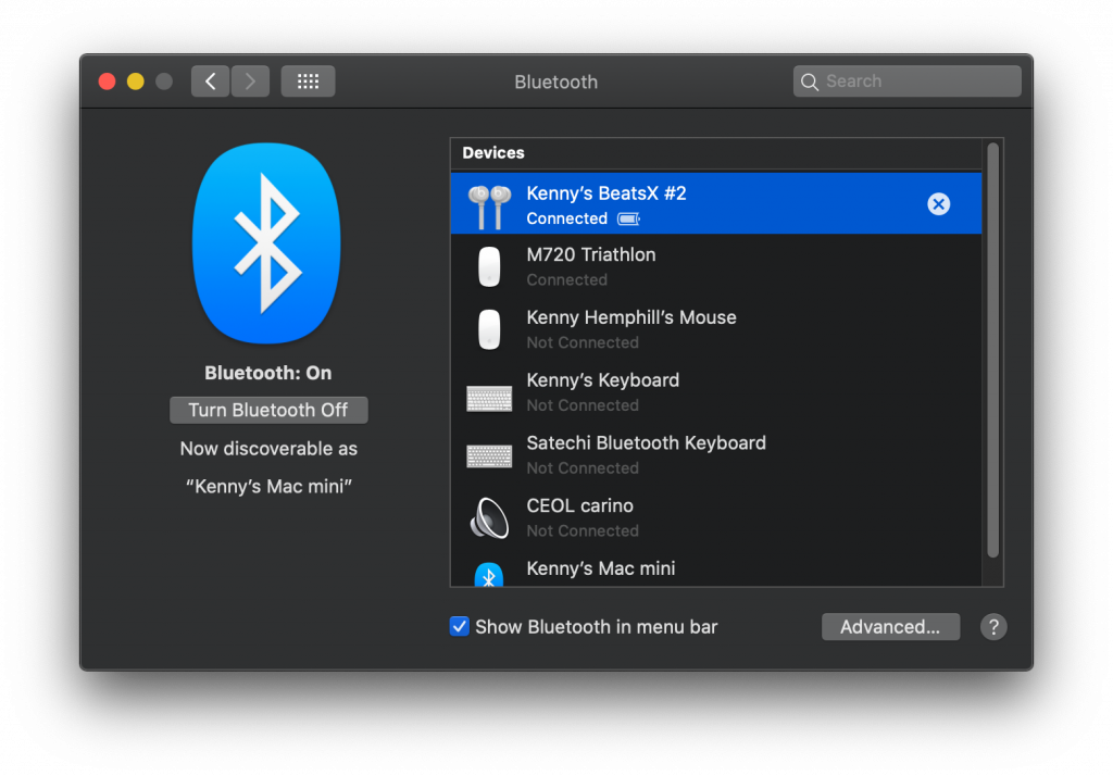 How to connect Beats via Bluetooth on macOS